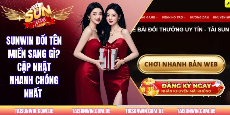 Sunwin đổi tên miền sang gì